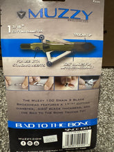 Load image into Gallery viewer, Muzzy 100gr (6pk) 3 blade broadheads + Practice blades*
