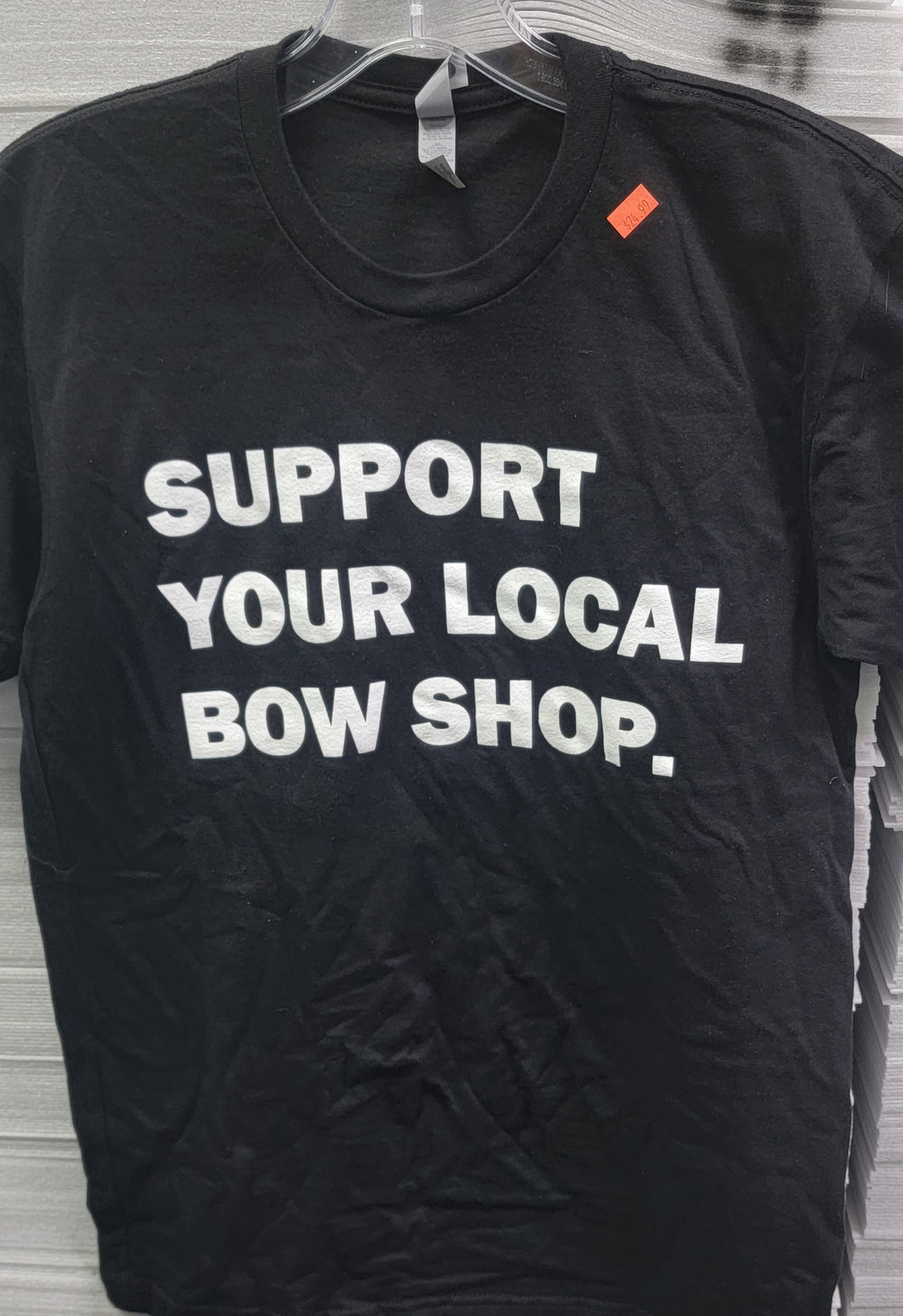 SUPPORT YOUR LOCAL BOWSHOP. T-SHIRT