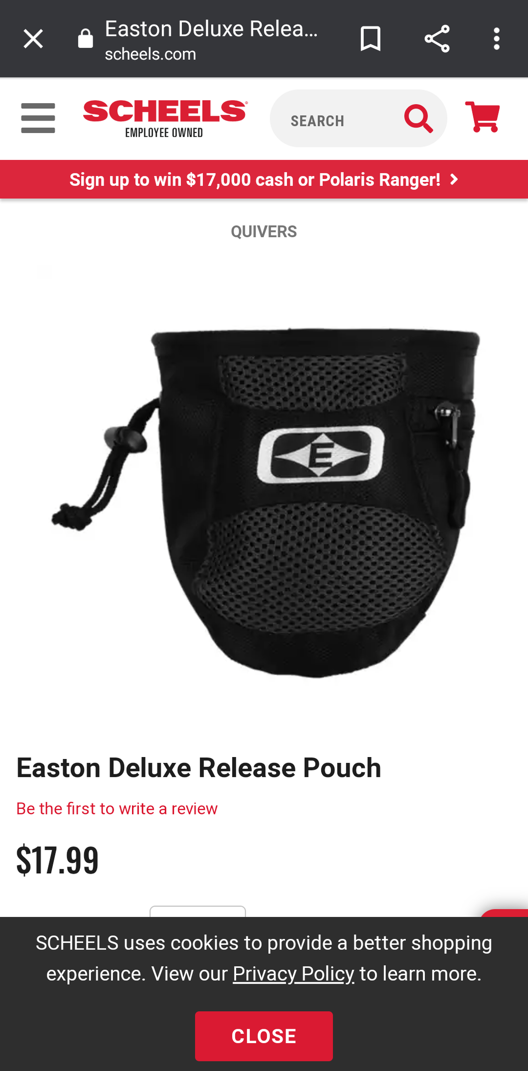 Release Pouch - Black