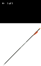 Load image into Gallery viewer, Carbon Express Thunder Express Arrows Black 26 In.
